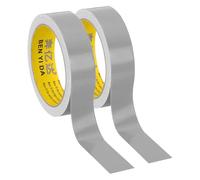 PATIKIL 1"x0.01" Bookbinding Tape, 22 Yard Total 2 Roll Cloth Bookbinding Repair Tape Book Binding Tape Self Adhesive for Repairing Old Books, Silver