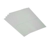 PATIKIL 10.5" Polarized Film Sheets, 4 Pack Adhesive Polarizer Linear Polarizing Filter 21.7x16.5cm for Screen Photography Lighting, 0 Degree