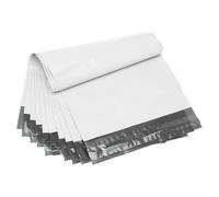PATIKIL 10.5x7.5 Inch Poly Mailers, 100 Pcs Shipping Bags for Clothing with Self-Adhesive Seal Mailing Bags for Business Shipping Waterproof Envelopes Packing, White