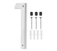 PATIKIL 10 Inch House Number, House Address Numbers Sign Large Floating Modern with Screws for Outside Door Wall Street, Silver, 1