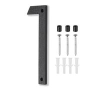 PATIKIL 10 Inch House Number, House Address Numbers Sign Large Floating Modern with Screws for Outside Door Wall Street, Black, 1