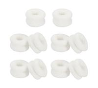 PATIKIL 10 PCS Cotton Finger Bandages Tip, 32 x 1.5 cm First Aid Finger Bandages Protectors for Cuts Sprains Swelling Garden Kitchen Sculpture, White