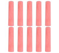 PATIKIL 10 PCS Dustless Chalk, Red Sidewalk Chalk Large Solid Huge Washable Street Chalks for Outdoor Adults Painting Graffiti Art