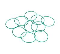 PATIKIL 10 Pcs Fluorine Rubber O-Rings 56mm OD 52mm ID 2mm Width Metric Round Sealing O Ring Seal Gasket for Machinery Industrial Engines Plumbing Faucet Hose Automotive