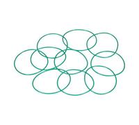 PATIKIL 10 Pcs Fluorine Rubber O-Rings 70mm OD 66mm ID 2mm Width Metric Round Sealing O Ring Seal Gasket for Machinery Industrial Engines Plumbing Faucet Hose Automotive
