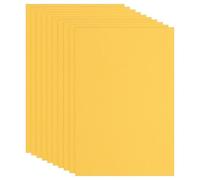 PATIKIL 10 Pcs Golden Yellow EVA Foam Sheet, 12 x 8 Inch 2mm Thick Foam Sheets for Crafts DIY Project, 30 x 20cm