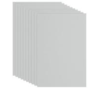 PATIKIL 10 Pcs Gray EVA Foam Sheet, 12 x 8 Inch 2mm Thick Foam Sheets for Crafts DIY Project, 30 x 20cm