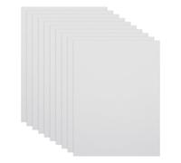 PATIKIL 10 Pcs White EVA Foam Sheets, 11.8 x 7.87 Inches 1mm Thick Foam Sheets for Crafts Flexible DIY Handcraft Scrapbooking Art Supplies