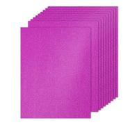 PATIKIL 10 Sheets Purple Glitter Cardstock 8.5 x 11 in, Glitter Card Stock Paper Rectangle Premium Sparkly Paper Craft Cardstock Paper 250gsm for Scrapbook Card DIY Art Wedding Party