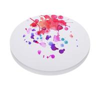 PATIKIL 10" Watercolor Paper Bulk, 50 Sheets Water Color Cotton Paint Paper Cold Press 92lb/250 GSM Round for Art Painting Artists Drawing Supplies