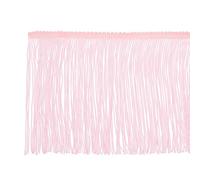 PATIKIL 10 Yards 6 Inch Fringe Trim Tassel Sewing Trim, Polyester Chainette for DIY Craft Clothing Accessories Latin Wedding Dress Lamp Shade Decoration, Pink