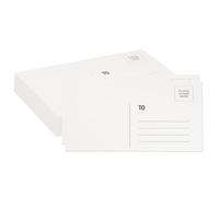 PATIKIL 100 Pcs 100% Cotton Watercolor Postcards 5x7 Inch Water Coloring Paint Paper Cards for Mailing Art Painting Watercolor Drawing Artist, 140lb/300 GSM