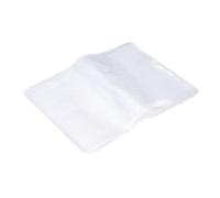 PATIKIL 100 Pcs Clear Flat Open Plastic Poly Bags 6x8 Inch 1.6 Mil Packaging Bags for Food, Home, Collectibles Storage, Proving Bread, Dough