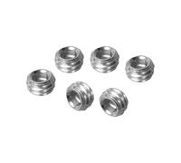 PATIKIL 100 Pcs Hex Socket Grub Screw, M5x3mm Flat Point Grub Bolt 304 Stainless Steel Head Socket Set Screws for Door Handles Light Fixture Repair