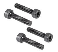 PATIKIL 100 Pcs M3 x 14 mm Hex Socket Head Cap Screws Bolts, 12.9 Grade Carbon Steel Socket Drive Screws, Black Oxide, Full Threads