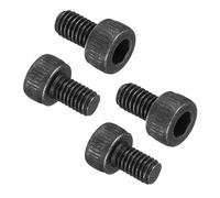 PATIKIL 100 Pcs M3 x 5 mm Hex Socket Head Cap Screws Bolts, 12.9 Grade Carbon Steel Socket Drive Screws, Black Oxide, Full Threads