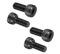 PATIKIL 100 Pcs M4 x 10 mm Hex Socket Head Cap Screws Bolts, 12.9 Grade Carbon Steel Socket Drive Screws, Black Oxide, Full Threads