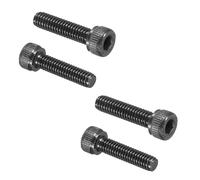 PATIKIL 100 Pcs M4 x 16 mm Hex Socket Head Cap Screws Bolts, 12.9 Grade Carbon Steel Socket Drive Screws, Black Oxide, Full Threads