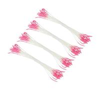 PATIKIL 100 Pcs Rose Red Artificial Flower Stamen, 10mm Double Heads, Romantic/Elegant Style for DIY Wedding Decoration