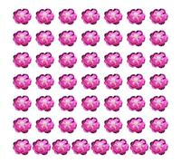 PATIKIL 100 Pcs Sequin Bead Flowers Patches, 0.8"/2cm Flowers Applique with Crystal Beaded Sew on Cloth Patch for Dress Garment Shoes Bags Accessory DIY Clothes Craft, Rose Red
