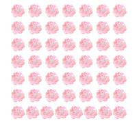 PATIKIL 100 Pcs Sequin Bead Flowers Patches, 0.8"/2cm Flowers Applique with Crystal Beaded Sew on Cloth Patch for Dress Garment Shoes Bags Accessory DIY Clothes Craft, Pink