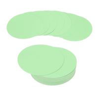 PATIKIL 100 Sheet Circle Card Stock, 5 Inch Round Cutouts Paper Thick Cardstock Coaster for DIY Craft Projects Printing Supplies Bulletin Board Decor, Light Green