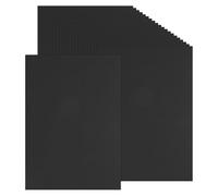 PATIKIL 100 Sheets Colored Cardstock Paper, A4 Size 230GSM Thick Card Stock Printed Colored Paper for DIY Crafts Scrapbooking Card Making Party Decors, Black
