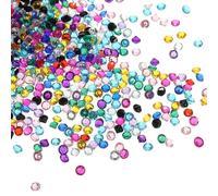 PATIKIL 10000Pcs Acrylic Wedding Diamonds 3mm Table Scatter Confetti Crystals Vase Fillers Gems for Table Centerpiece Bridal Shower Party, Multicolor
