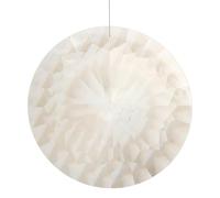 PATIKIL 100mm Suncatcher Ornament, Round Bauhinia Hanging Faceted Crystals Prisms Pendant Glass Sun Light Catchers Rainbow Making with Rope for Windows Chandelier Decoration, Transparent