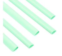 PATIKIL 100Pcs Binding Bars, 8mm Binding Bars Slide Grip 50 Sheets Capacity A4 Size Report Binder Teardrop Shape Presentation Binder for Report Cover Resume, Green