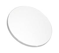 PATIKIL 1060 Aluminum Sheets and Plates, Dia.80mm / 3.15mm Thick 1/6" (9 Gauge) Aluminum Metal Discs Stamping Blanks for Crafting Industry Metal Stamping, Silver Tone