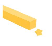 PATIKIL 1080 Sheets Origami Star Paper Strips, Dark Yellow Paper Star Strips for Decoration DIY Hand Art Crafts, 9.4x1/2 Inch