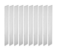 PATIKIL 1095 Steel Flat Bar, 10 Pcs 12" x 1 1/2" x 1/8" Knife Making Steel Iron Stock for Forging Blade Knife Sword Chopper