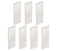PATIKIL 1095 Steel Flat Bar, 7 Pcs 4" x 1 1/2" x 1/8" Knife Making Steel Iron Stock for Forging Blade Knife Sword Chopper