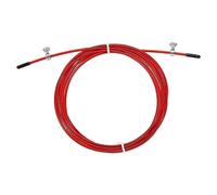 PATIKIL 10Ft Speed Jump Rope Replacement Cable, 2.5mm Professional Skipping Rope Steel Wire Replace for High Speed Jump Ropes, Red