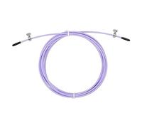 PATIKIL 10Ft Speed Jump Rope Replacement Cable, 2.5mm Professional Skipping Rope Steel Wire Replace for Rope Skipping Training, Purple