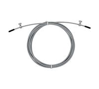 PATIKIL 10Ft Speed Jump Rope Replacement Cable, 2.5mm Professional Skipping Rope Steel Wire Replace for High Speed Jump Ropes, Grey