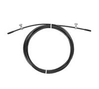 PATIKIL 10Ft Speed Jump Rope Replacement Cable, 4.5mm Professional Skipping Rope Replacement for High-Speed Jump Ropes, Black