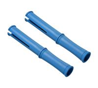 PATIKIL 10inch Shrink Wrap Handle, 2 pcs Stretch Wrap Dispenser Stretch Film Dispenser Small Hand Dispenser Saver for 1.5 inch Core Furniture Wrapping Moving Packing Warehouses, Blue