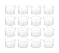 PATIKIL 10ml Measuring Cups, 50Pcs Polypropylene Graduated Measuring Beakers for Lab Experiments, Cooking and Baking, Transplant