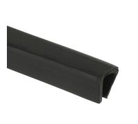 PATIKIL 10mm Rubber Edge Trim, 3 Meter Flexible U Channel Edge Guard Protector for Keen Edge, Sheet Metal, Car Doors, Hatches, Table Corners, Black