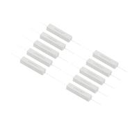 PATIKIL 10Pcs 22 Ohm Resistors, 10W Ceramic Cement Resistor Power Cement Resistor Kit Tolerance 5% for Power Adapters Audio Computer TV Circuit Board