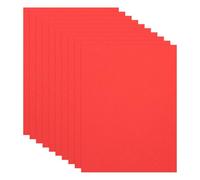 PATIKIL 10Pcs Bright Red EVA Foam Sheets, 15.7 x 11.8 Inches 1mm Thick Foam Sheets for Crafts Flexible DIY Handcraft Scrapbooking Art Supplies