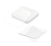 PATIKIL 10Pcs Double Sided Tape Heavy Duty, Nano Clear Removable Picture Hanging Adhesive Strips Square Mounting Adhesive Tape for Wall Door Crafts Decor, Clear(2.4" l x 0.047" T)