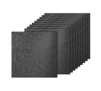 PATIKIL 10Sheets Black Glitter Cardstock, 12x12In Glitter Paper Card Stock Shiny Scrapbook 250gsm Sparkly Paper Large Shimmer for Crafts Scrapbook DIY Art Wedding Party