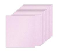 PATIKIL 10Sheets Light Pink Glitter Cardstock Paper, 12 x 12 in 250gsm Square Premium Sparkly Paper Craft Cardstock Paper for Scrapbook Card Making DIY Art Projects Wedding Party