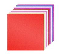 PATIKIL 10Sheets Multicolor Glitter Cardstock Paper, 12 x 12 in 250gsm Square Premium Sparkly Paper Craft Cardstock Paper for Scrapbook Card Making DIY Art Projects Wedding Party