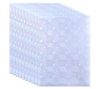 PATIKIL 11.7x8.3 Holographic Sticker Paper, 10Sheets A4 Polypropylene Self-Adhesive Transparent Waterproof Laminate Overlay Film for Photo Cards Scrapbook Decorations, Blossom