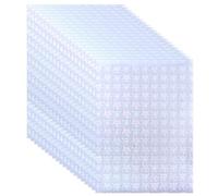 PATIKIL 11.7x8.3 Holographic Sticker Paper, 20Sheets A4 Polypropylene Self-Adhesive Transparent Waterproof Laminate Overlay Film for Photo Cards Scrapbook Decorations, Heart