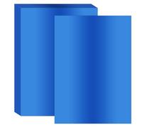 PATIKIL 11.7x8.3 Hot Stamping Foil Paper Sheet, 40 Sheets A4 Heat Transfer Hot Stamping Paper Foil for Leather DIY Logo Decor Craft Gift Package Scrapbook Card, Blue